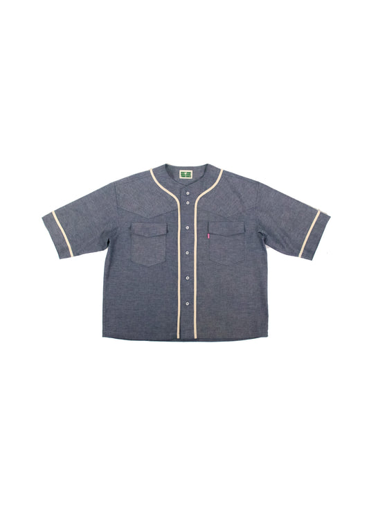 Chambray Baseball Shirt