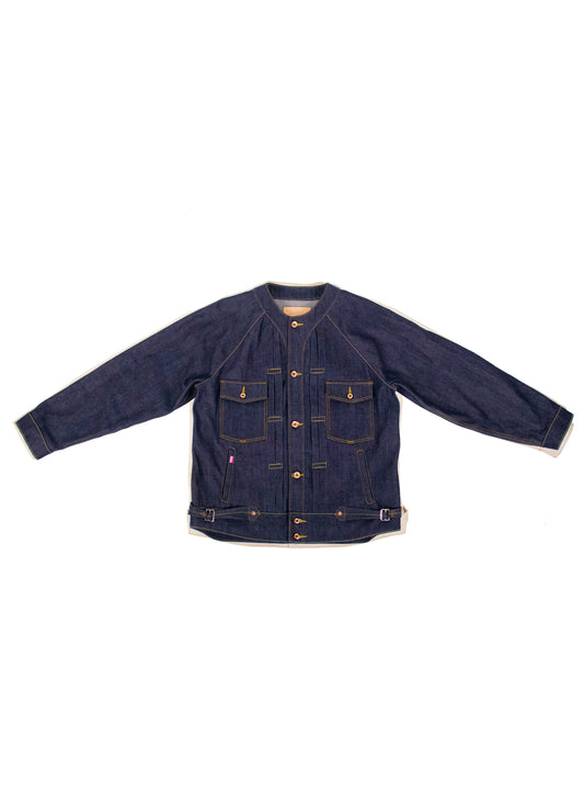 Raglan Sleeve Denim Jacket